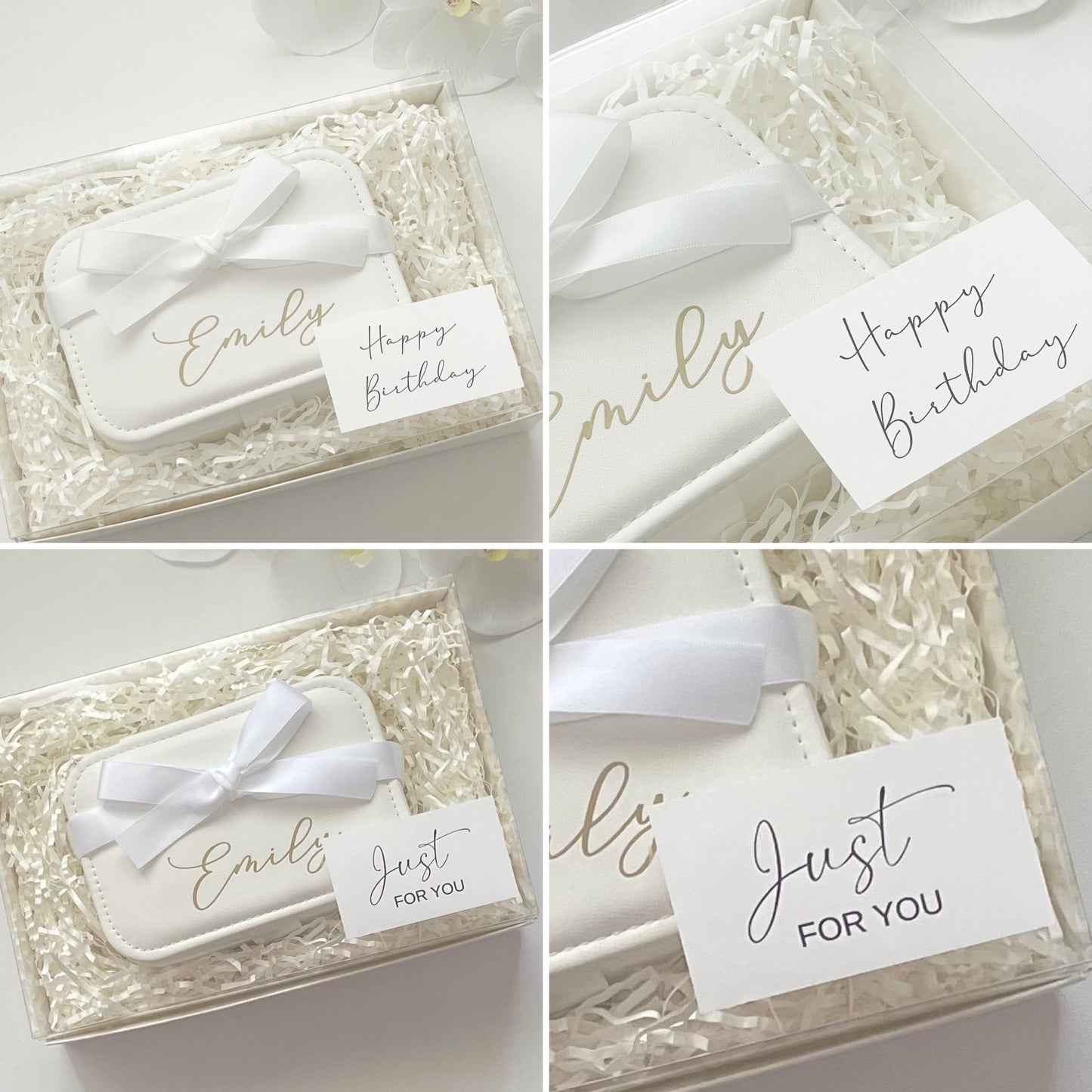 Personalized White Jewelry Box - Small