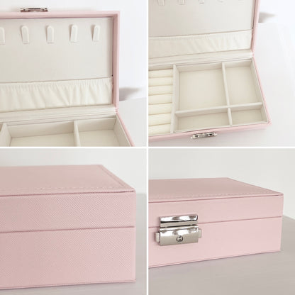 Personalized Light Pink Jewelry Box - Meduim