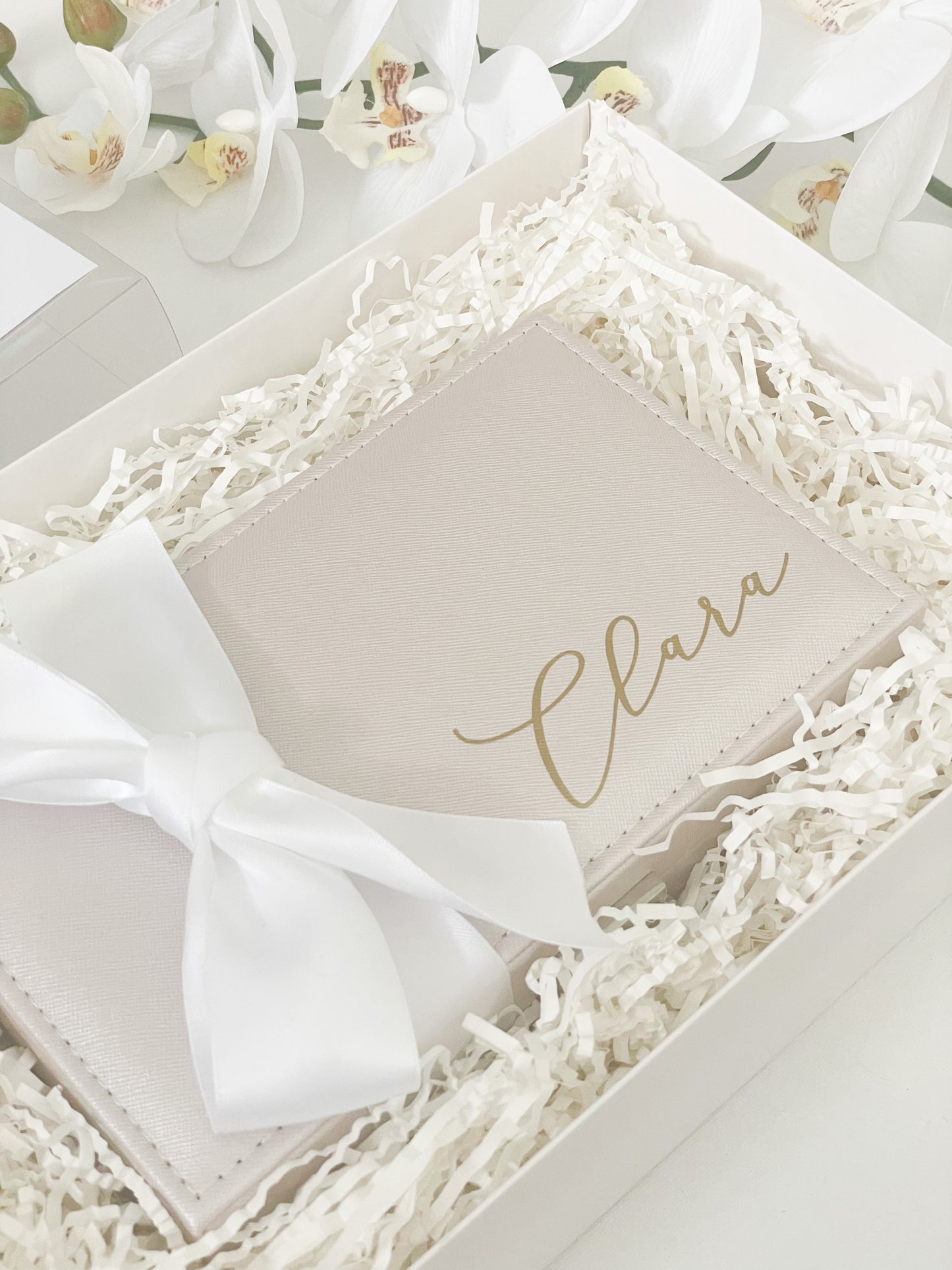 Personalized Nude Jewelry Box - Medium