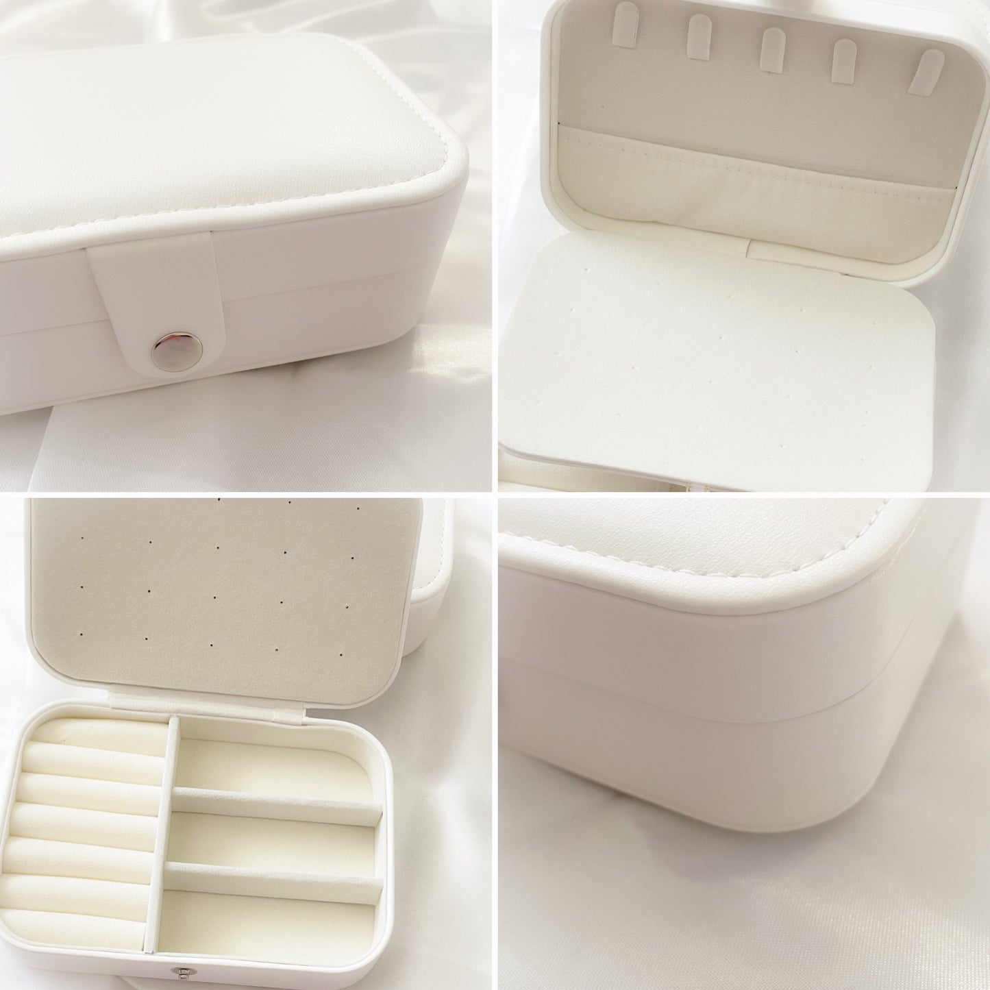 Personalized White Jewelry Box - Small